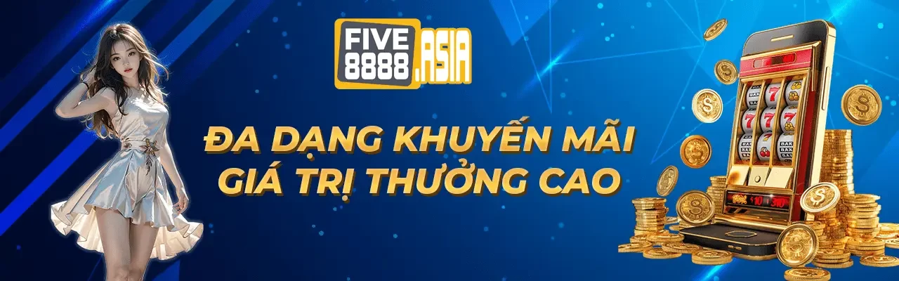 đa dạng khuyến mãi five88